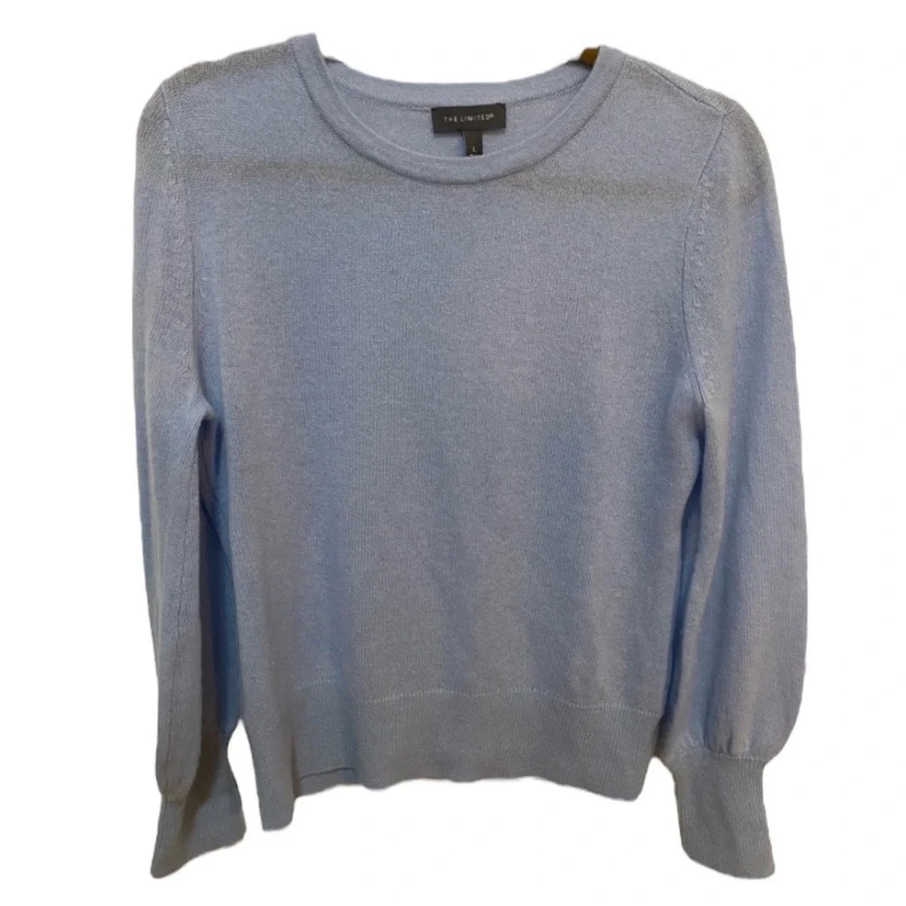 The Limited Cashmere Light Blue Sweater